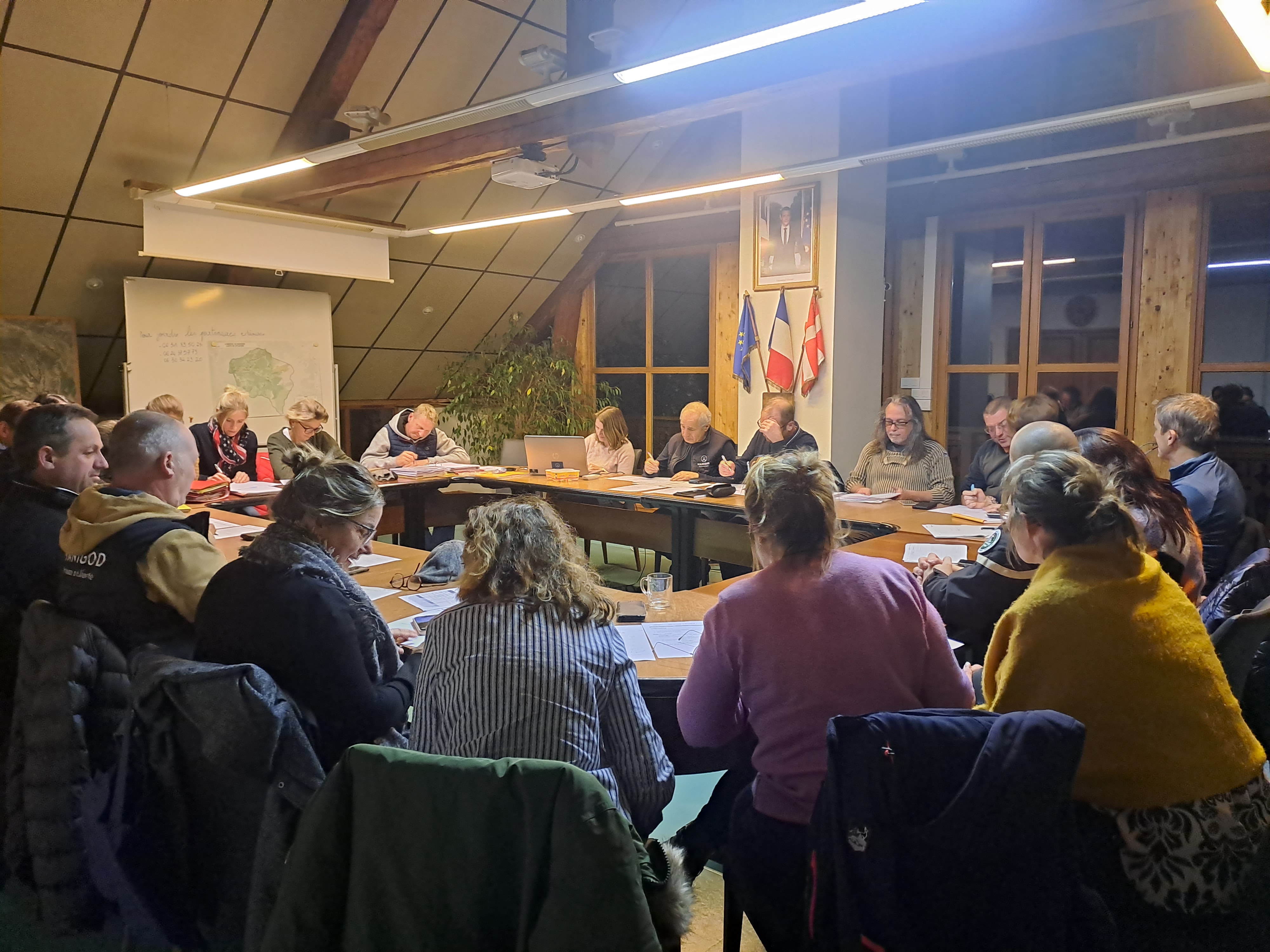 Exercice de crise à Manigod - 2023